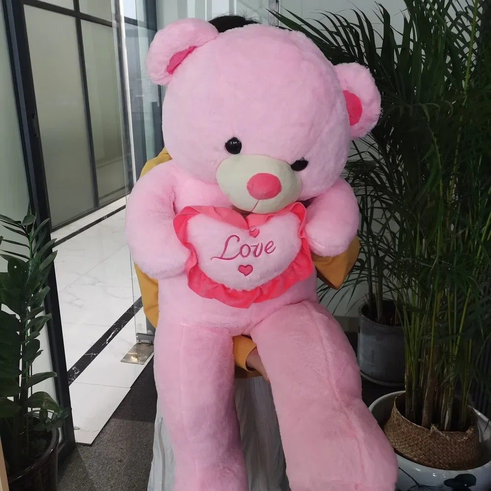 Giant LOVE Plush Teddy Bear - 80cm & 100cm | Perfect Gift for All Ages